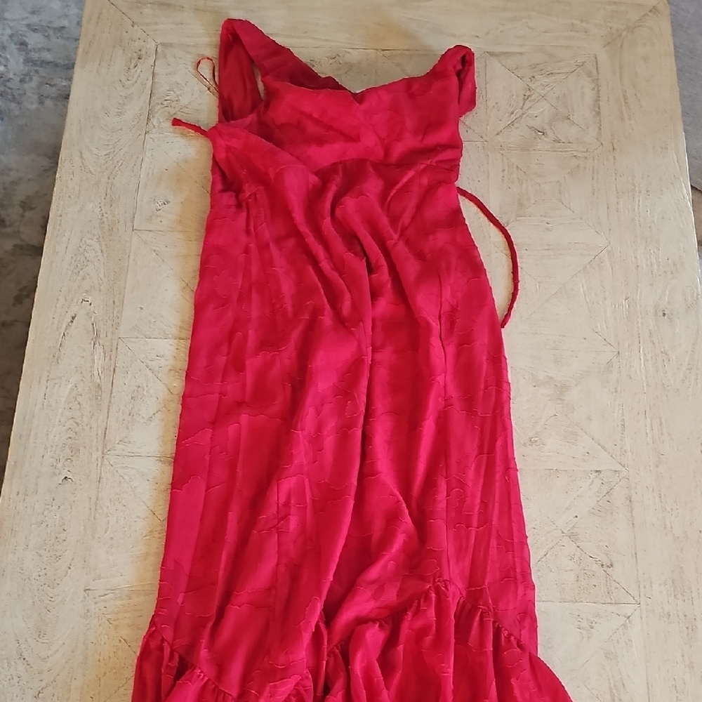 Taylor Red Maxi Dress